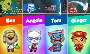 Télécharger Talking Tom Candy Run Arcade pour Android Capture d'écran 4