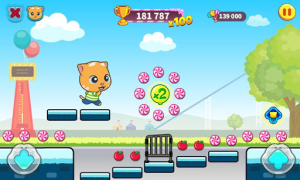 Télécharger Talking Tom Candy Run Arcade pour Android Capture d'écran 6
