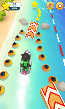 Télécharger Talking Tom Jetski Occasionnel pour Android Capture d'écran 2