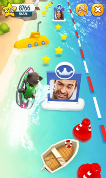 Télécharger Talking Tom Jetski Occasionnel pour Android Capture d'écran 4