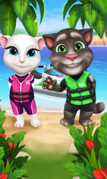 Télécharger Talking Tom Jetski Occasionnel pour Android Capture d'écran 5