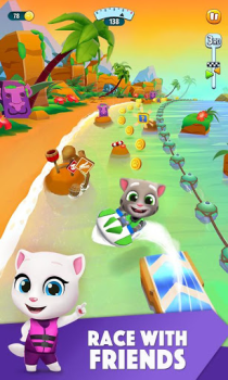 Télécharger Talking Tom Jetski 2 Occasionnel pour Android Capture d'écran 4