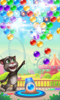Télécharger Talking Tom Bubble Shooter Occasionnel pour Android Capture d'écran 3