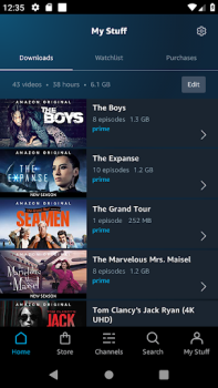 Télécharger Amazon Prime Video Divertissement pour Android Capture d'écran 4