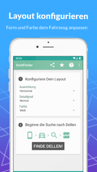 Télécharger DentFinder - PDR Lampe Voitures et transports pour Android Capture d'écran 2