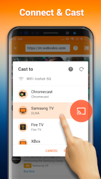Télécharger Caster Ecran TV: Chromecast Lecteurs et éditeurs de vidéos pour Android Capture d'écran 3