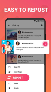 Télécharger Story Saver for Instagram Lecteurs et éditeurs de vidéos pour Android Capture d'écran 2