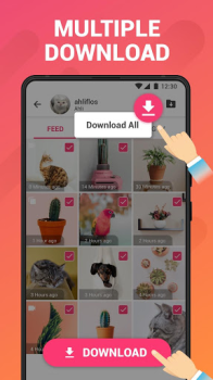 Télécharger Story Saver for Instagram Lecteurs et éditeurs de vidéos pour Android Capture d'écran 3