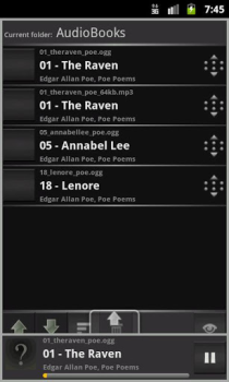 Télécharger MortPlayer Audio Books Musique et audio pour Android Capture d'écran 3