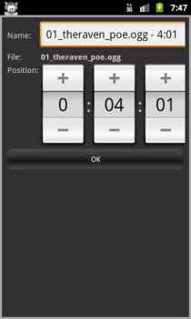 Télécharger MortPlayer Audio Books Musique et audio pour Android Capture d'écran 5