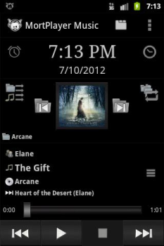 Télécharger MortPlayer Music Musique et audio pour Android Capture d'écran 3