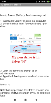 Télécharger CMD Command Prompt 100+ Best Commands Éducation pour Android Capture d'écran 6