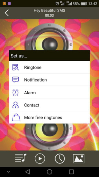 Télécharger Des tons SMS drôles Personnalisation pour Android Capture d'écran 4