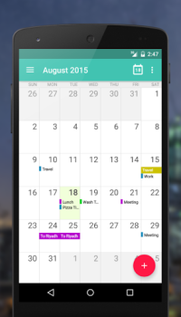 Télécharger Etar - OpenSource Calendar Travail pour Android Capture d'écran 3