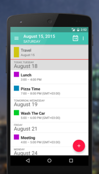 Télécharger Etar - OpenSource Calendar Travail pour Android Capture d'écran 5