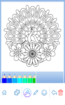 Télécharger Livre coloriage animal Mandala Éducation pour Android Capture d'écran 5
