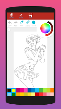 Télécharger Livre de coloriage animé Art et design pour Android Capture d'écran 4