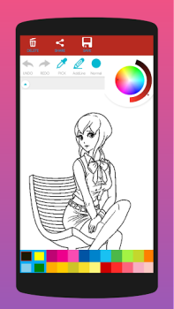 Télécharger Livre de coloriage animé Art et design pour Android Capture d'écran 6