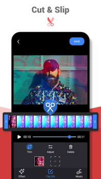 Télécharger Cool Video Editor,Maker,Effect Lecteurs et éditeurs de vidéos pour Android Capture d'écran 3