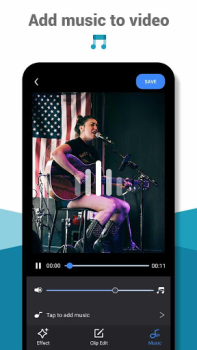 Télécharger Cool Video Editor,Maker,Effect Lecteurs et éditeurs de vidéos pour Android Capture d'écran 4