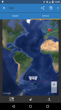 Télécharger Station Spatiale ISS Detector Éducation pour Android Capture d'écran 5