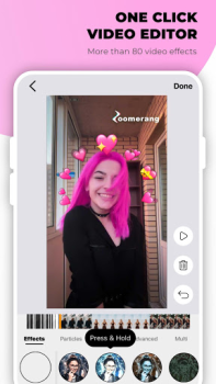Télécharger Zoomerang - Ai Video Maker Lecteurs et éditeurs de vidéos pour Android Capture d'écran 6