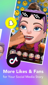 Télécharger Face Cam | Face Emoji Avatar Photo pour Android Capture d'écran 2