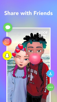 Télécharger Face Cam | Face Emoji Avatar Photo pour Android Capture d'écran 6