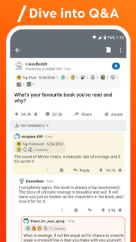 Télécharger Reddit Actualités et magazines pour Android Capture d'écran 6