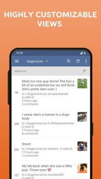 Télécharger BaconReader for Reddit Actualités et magazines pour Android Capture d'écran 3