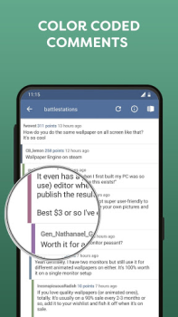 Télécharger BaconReader for Reddit Actualités et magazines pour Android Capture d'écran 4