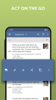 Télécharger BaconReader for Reddit Actualités et magazines pour Android Capture d'écran 5
