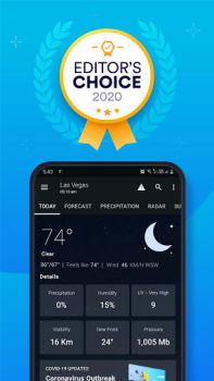 Télécharger 1Weather Forecasts & Radar Météo pour Android Capture d'écran 3