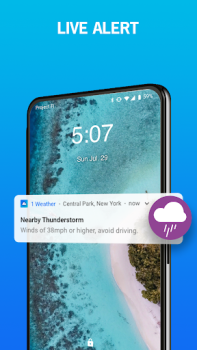 Télécharger 1Weather Forecasts & Radar Météo pour Android Capture d'écran 7