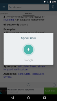 Télécharger Dictionary - Merriam-Webster Éducation pour Android Capture d'écran 4