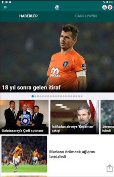 Télécharger ASPOR-Canlı yayınlar, maç özet Sport pour Android Capture d'écran 7