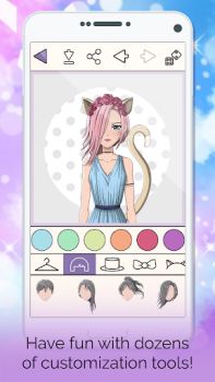 Télécharger Créateur d'avatar anime Personnalisation pour Android Capture d'écran 4