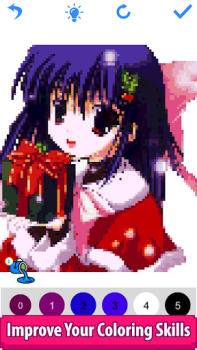Télécharger Anime Manga Pixel Art Coloring Divertissement pour Android Capture d'écran 4