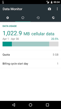 Télécharger Data Monitor: Simple Net-Meter Outils pour Android Capture d'écran 3