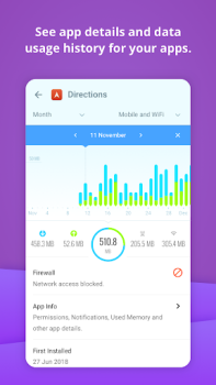 Télécharger GlassWire Data Usage Monitor Outils pour Android Capture d'écran 7