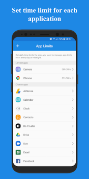 Télécharger Usage Time - App Usage Manager Outils pour Android Capture d'écran 3