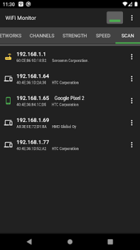 Télécharger WiFi Monitor: analyse réseau Outils pour Android Capture d'écran 4