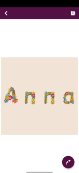 Télécharger Name With Flowers - Name Art Art et design pour Android Capture d'écran 7