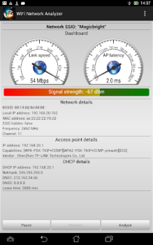 Télécharger Analyseur WiFi - Test Vitesse Outils pour Android Capture d'écran 7