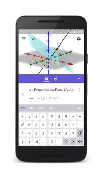 Télécharger GeoGebra Calculatrice 3D Éducation pour Android Capture d'écran 3