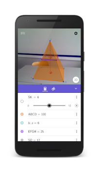 Télécharger GeoGebra Calculatrice 3D Éducation pour Android Capture d'écran 6