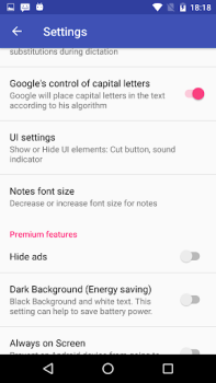 Télécharger Voice Notebook parole au texte Outils pour Android Capture d'écran 4