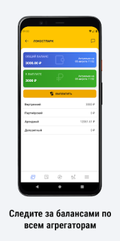 Télécharger ТАКСОПАРК ЛОКОСТ Voitures et transports pour Android Capture d'écran 3
