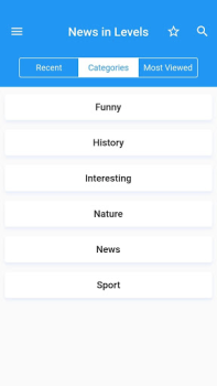Télécharger News in Levels: Learn English Éducation pour Android Capture d'écran 4