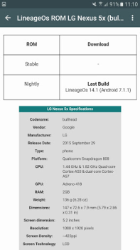 Télécharger Lineage ROMs Outils pour Android Capture d'écran 3